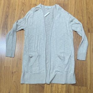 BNWT Madewell Summer Ryder Cardigan in Heather Oatmeal size XS